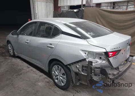 2020 Nissan Sentra S Xtronic Cvt from USA, damaged, VIN 3N1AB8BV2LY305390